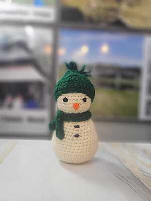 Handknitted Snowman