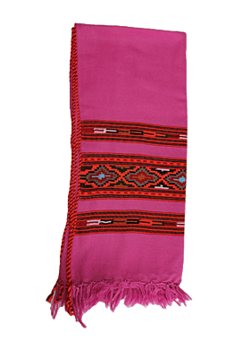Handloom katu chashmi with border kullu wool shawls