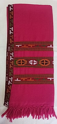 T-akhrot teen patti with border Kullu shawls