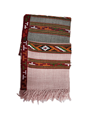 T Chashmi teen patti with border Kullu shawls