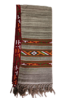 Yakwool T chashmi teen patti with border Kullu shawls