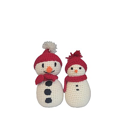 Handknitted Snowman