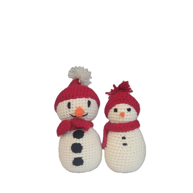 Handknitted Snowman