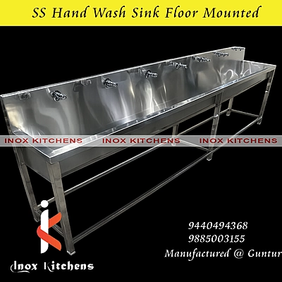 HandWash Sinks with Taps