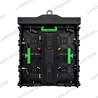 500 mm powder-coated steel LED cabinet hanging bar with centre eyebolt and latches – Lumina