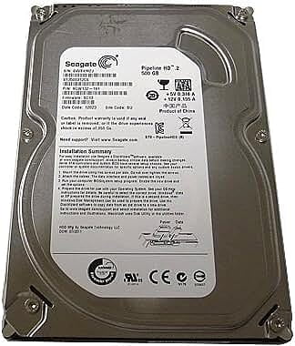 Seagate ST3500312CS Internal HDD (SATA, 500 GB, Silver)
