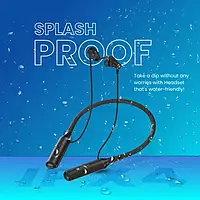 Portronics Harmonics 250 – Wireless Headset, 60H Battery Life, Bluetooth Connectivity, Comfortable Fit, Deep Bass, Built-in Mic, Ideal for Music & Calls, Sleek Design, Color: Black.