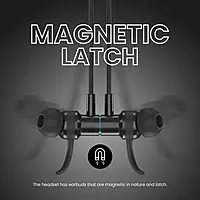 Portronics Harmonics 250 – Wireless Headset, 60H Battery Life, Bluetooth Connectivity, Comfortable Fit, Deep Bass, Built-in Mic, Ideal for Music & Calls, Sleek Design, Color: Black.