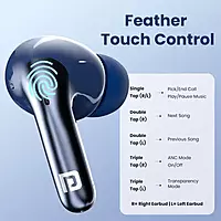 Portronics Harmonics Twins 28 TWS – Blue Buds offer superior sound quality, ergonomic design, and seamless connectivity. Enjoy immersive audio and a comfortable fit for all-day listening.