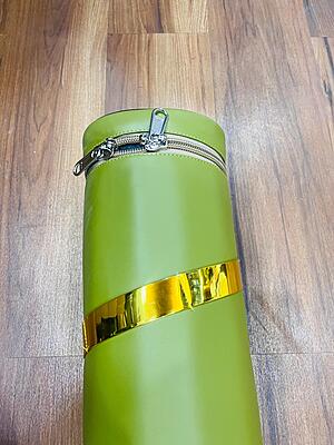 Premium leather bat cover