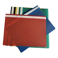 Pack of 60 Assorted Colour A4 Project Folders by Janrax