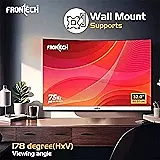 Frontech MON-0081 – 32" curved borderless monitor with vivid display, 80.01cm screen, and ultra-slim bezels for immersive viewing.