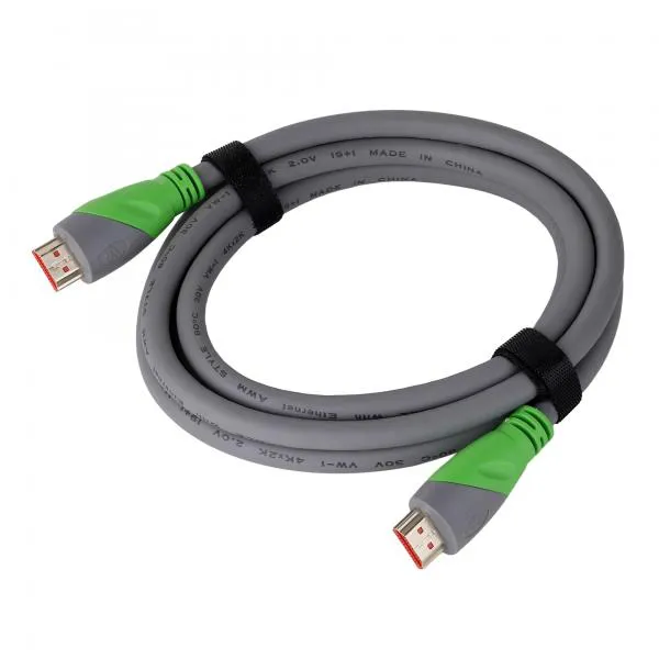 Hdmi 4K Cable - Supports 4K 60Hz, Ultra HD, 3D, 1080p, Ethernet and Audio Return (Latest Standard) HD Audio & Video 2160p Compatible for TV, Laptop, PC, Monitor and Projector