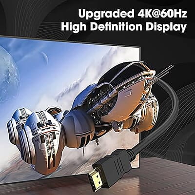 HDMI to HDMI Cable, 4K 60Hz