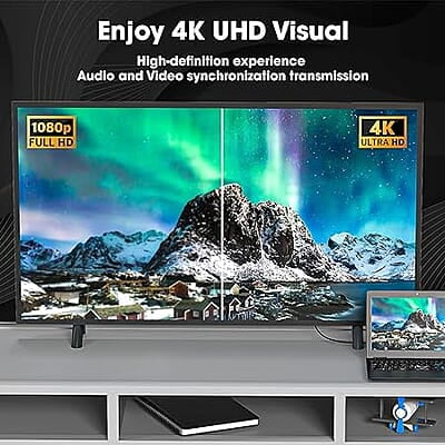 HDMI to HDMI Cable, 4K 60Hz