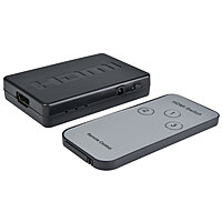 HDMI Switcher with PIP & IR Remote Control Multiple Devices on a Single Screen, Supports UHD for Bluray, PVR/Netflix/Roku/Kodi Box, PS4/PS3 HDMI Switcher with PIP & IR Remote Control Multiple Devices on a Single Screen, Supports UHD for Bluray, PVR/Netflix/Roku/Kodi Box, PS4/PS3
