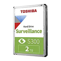 Toshiba S300 2TB Surveillance Internal HDD – 3.5-Inch SATA 6Gb/s | 5400RPM