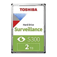 Toshiba S300 2TB Surveillance Internal HDD – 3.5-Inch SATA 6Gb/s | 5400RPM