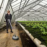 Polyhouse Structural & Film Deep Cleaning Service