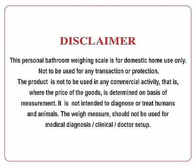 Health Weight Machine MORAVLA Glass Digital Health Weighing Machine (Black)