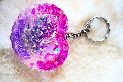 HEART SHAKER KEYCHAIN