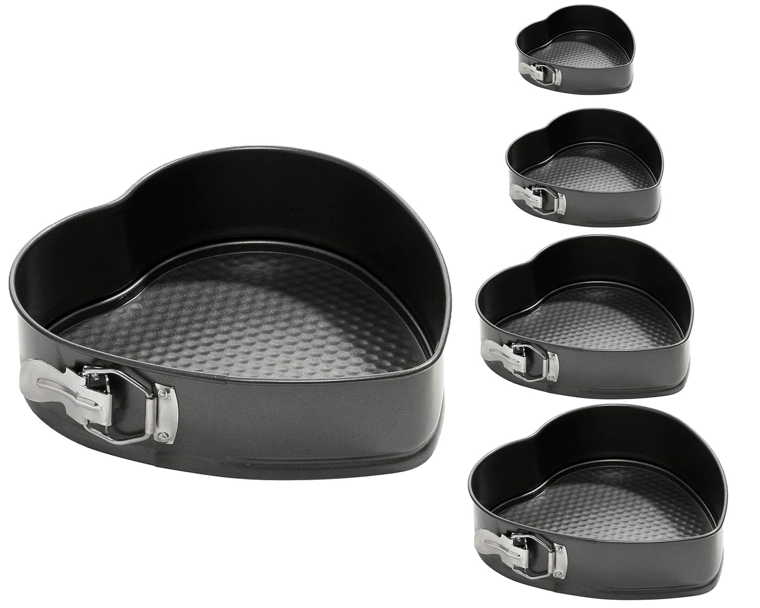 Non-Stick Springform Baking Pans with Removable Bottom | Leakproof Cake Tin