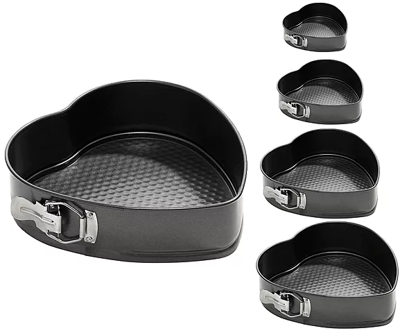 Non-Stick Springform Baking Pans with Removable Bottom | Leakproof Cake Tin