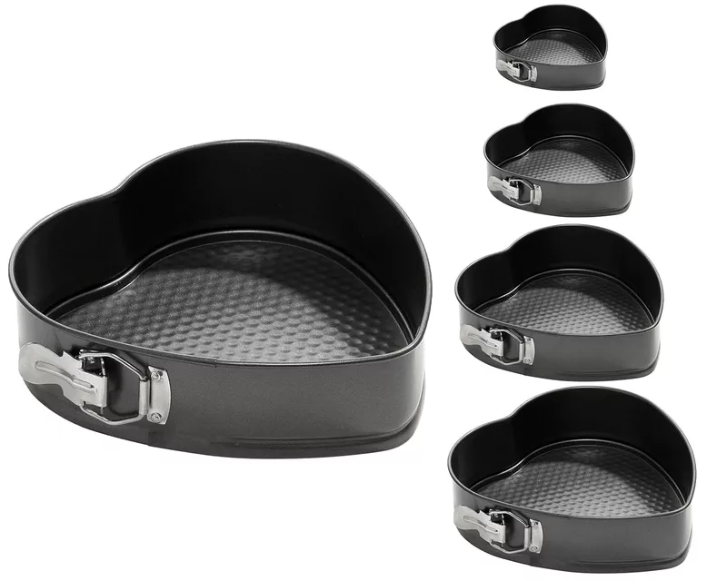 Non-Stick Springform Baking Pans with Removable Bottom | Leakproof Cake Tin