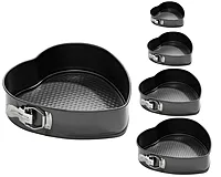 Non-Stick Springform Baking Pans with Removable Bottom | Leakproof Cake Tin