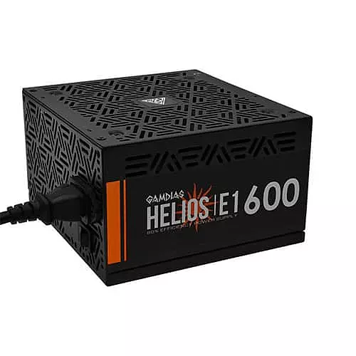 Gamdias Helios E1-600 SMPS – 600W PSU 2 PCIe Connectors 3 Years Warranty