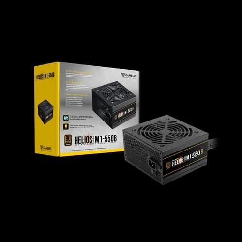 Gamdias Helios M1 550B SMPS – 450W Power Supply | 80 Plus Bronze | Non-Modular