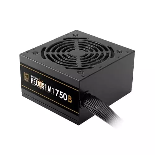 GAMDIAS Helios M1-750B SMPS – 750W PSU  80 Plus Bronze  Non-Modular  3 Years Warranty