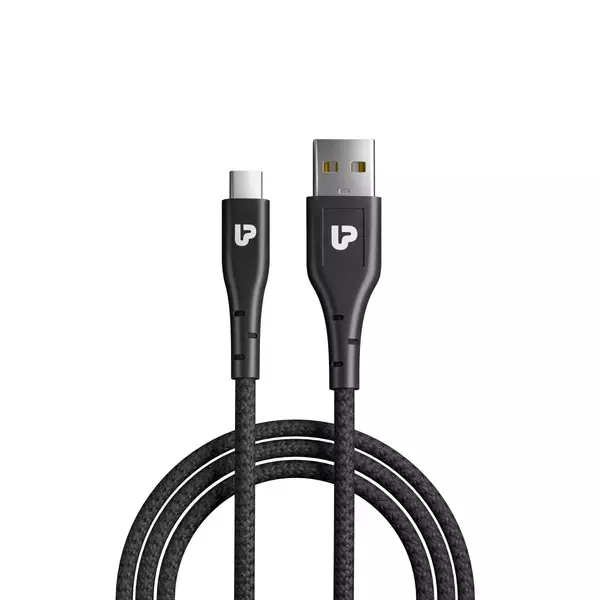UltraProlink UL1070BLK-0120 - USB A to C Cable Zap+ Type C