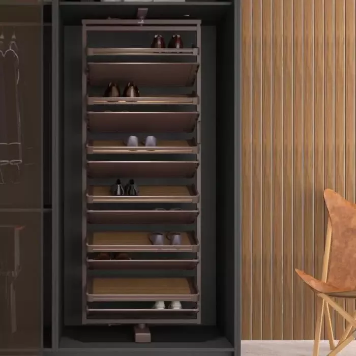 Hettich 360 Degree Shoe Rack