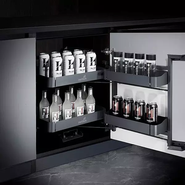 Hettich Base Duo 2 Tier- 600 mm