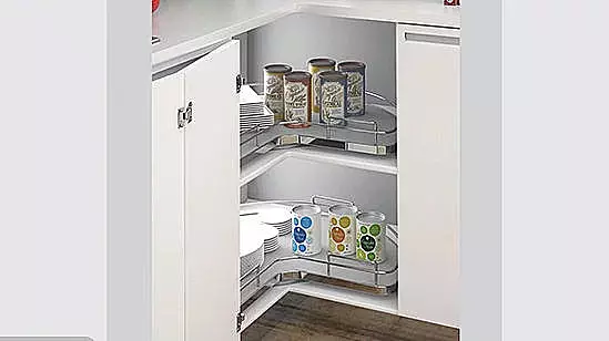 Hettich 3/4 Carousel