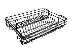 Hettich Cargo Black Cup & Saucer Basket