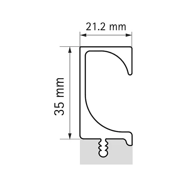 Hettich Eslinga Econ G Profile 3000 mm