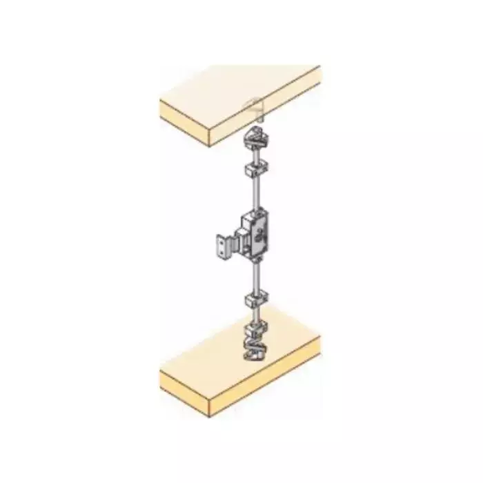 Hettich Espagnolette Cabinet Lock- 20 mm door