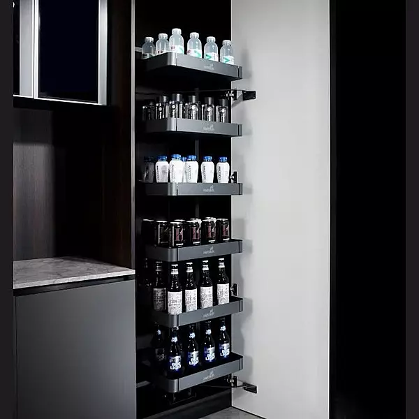 Hettich Larder 6 Tier- 600 mm