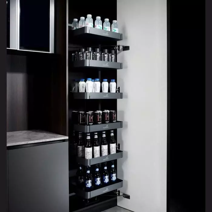 Hettich Larder 6 Tier- 600 mm