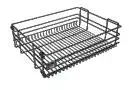 Hettich Cargo Black Plain Basket