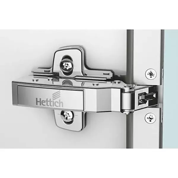 Hettich Sensys 19 mm Aluminium Profile Door Hinges - 0 Crank