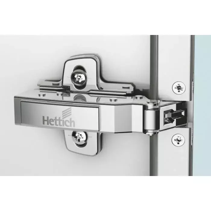 Hettich Sensys 19 mm Aluminium Profile Door Hinges - 0 Crank