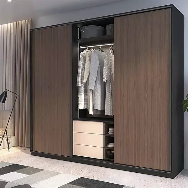 Hettich Sideline 16 Plus Sliding System - 3 Door