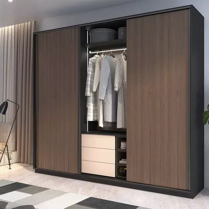 Hettich Sideline 16 Plus Sliding System - 3 Door