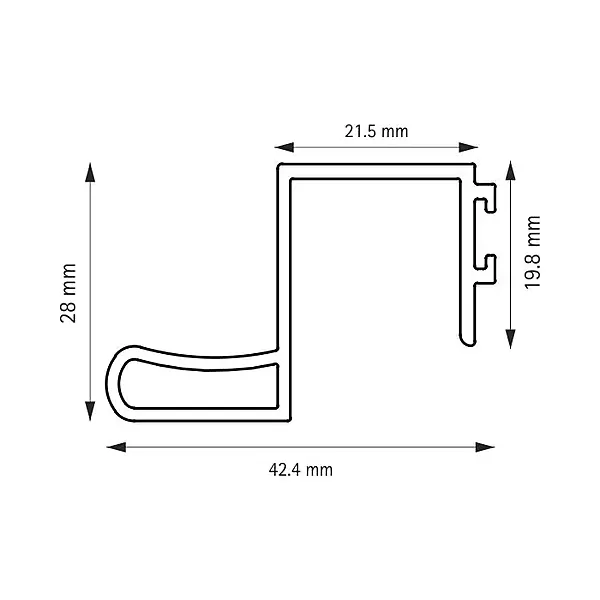 Hettich Sliding Wardrobe Profiles