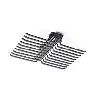 Hettich Top Mounted Pants Rack with Two Row