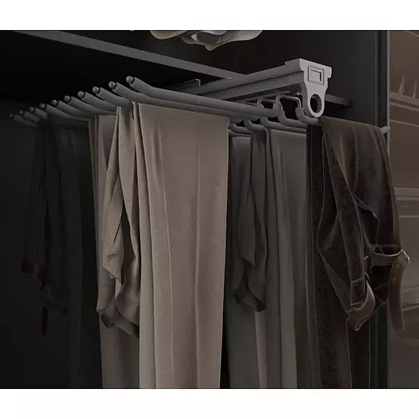Hettich Top Mounted Pants Rack with Two Row