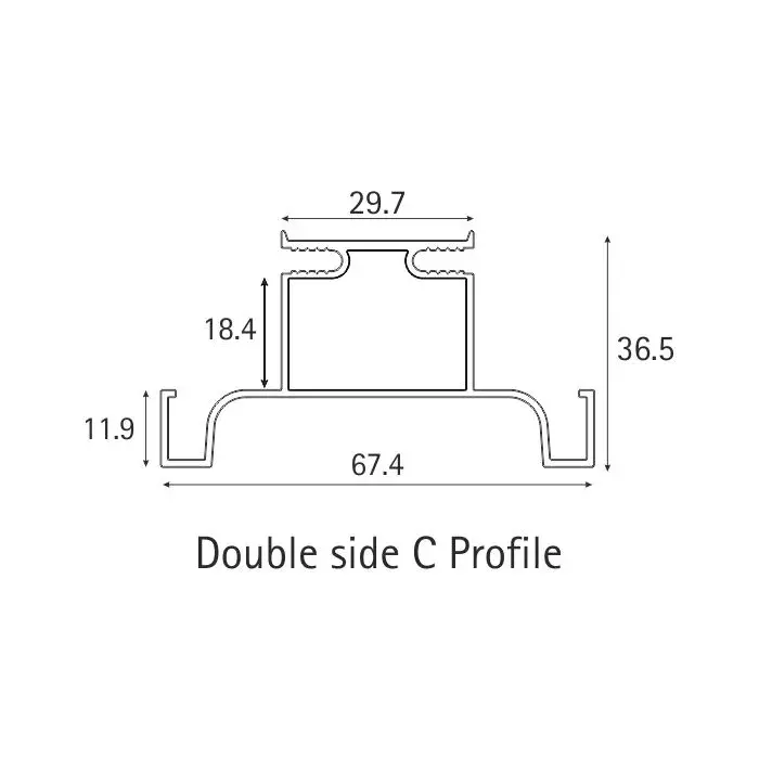 Hettich Gola Profile 3000 mm